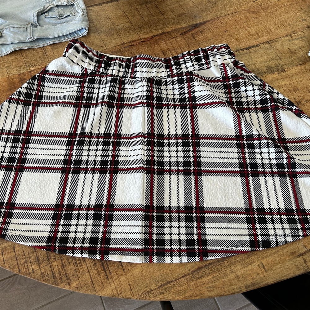Plaid skirt